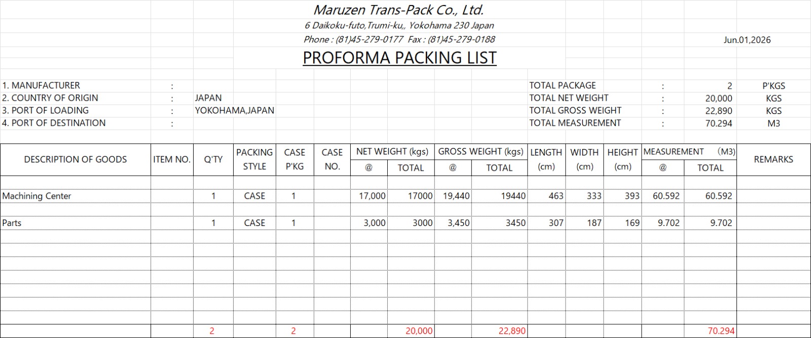 Proforma Inv Proforma Inv